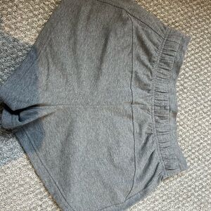 Lululemon Grey Athletic/Sweat Shorts